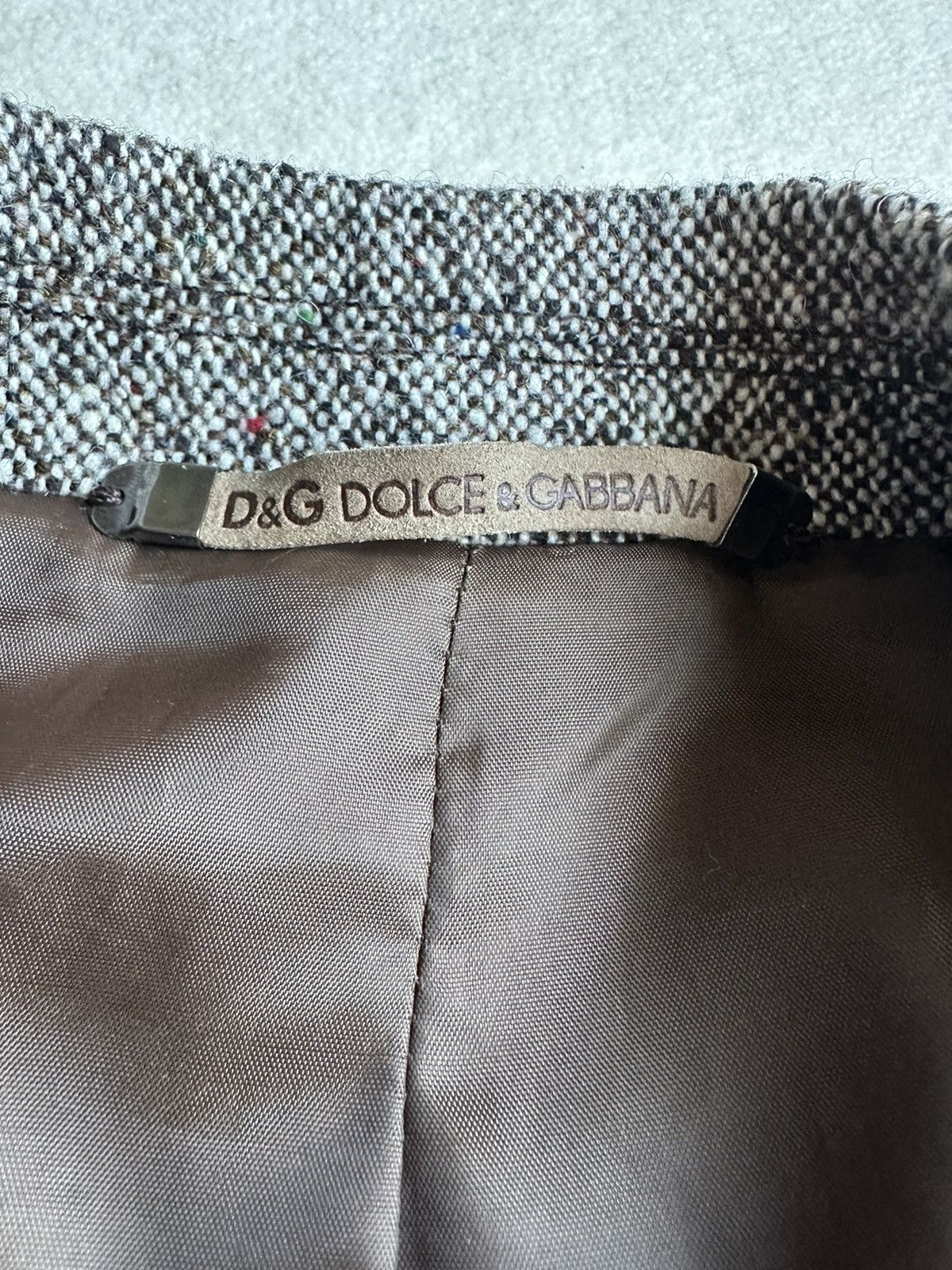 Dolce & Gabbana D&G Dolce & Gabbana tweed suit jacket 48 Medium slim cut Size 38R - 22 Thumbnail