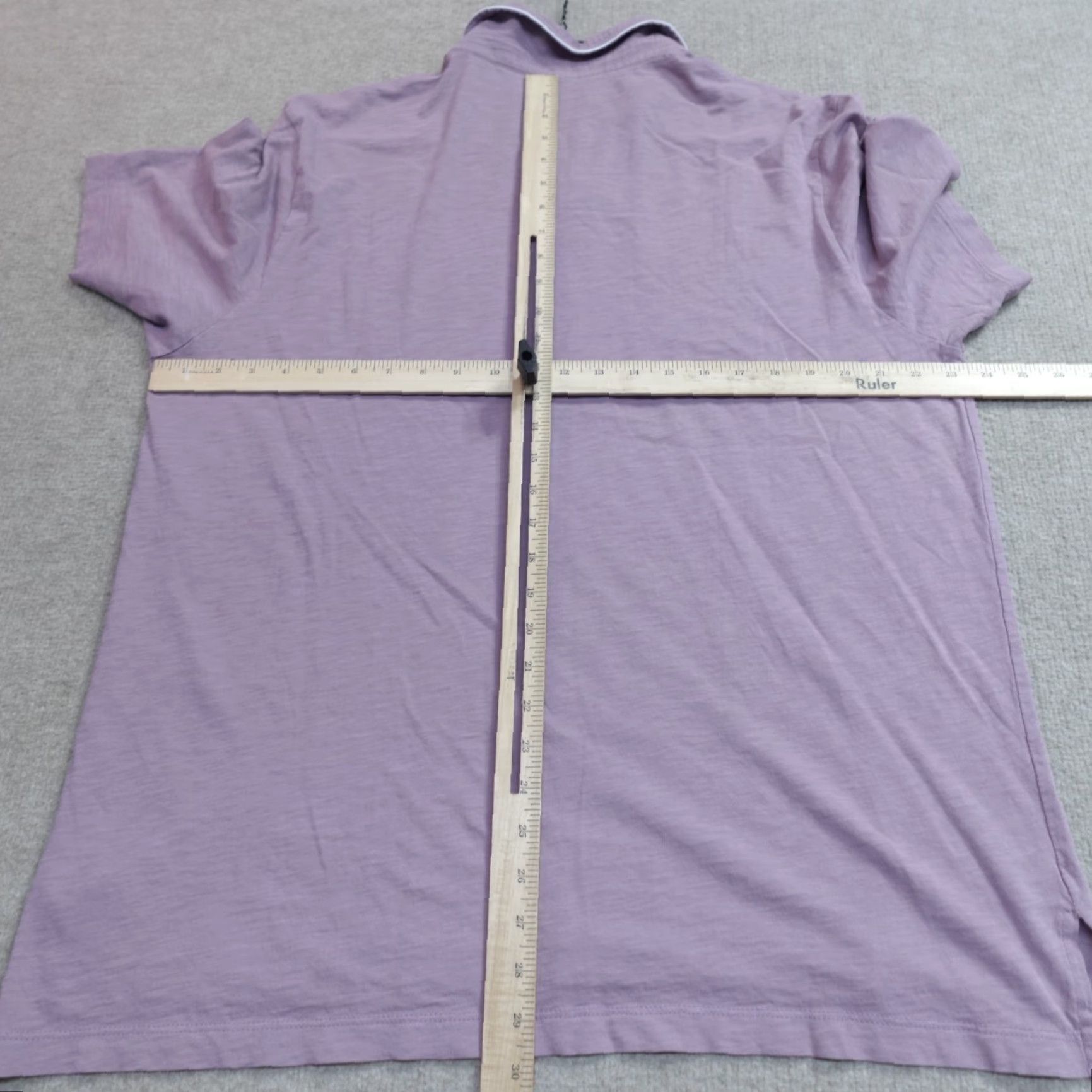 Todd Snyder Todd Snyder Polo Shirt 2XL Men Purple Front Pocket Homespun Jersey Made in USA Shirt Mens Polo 2XL Purple Front Pocket Jersey Cotton Size US XXL / EU 58 / 5 - 4 Thumbnail