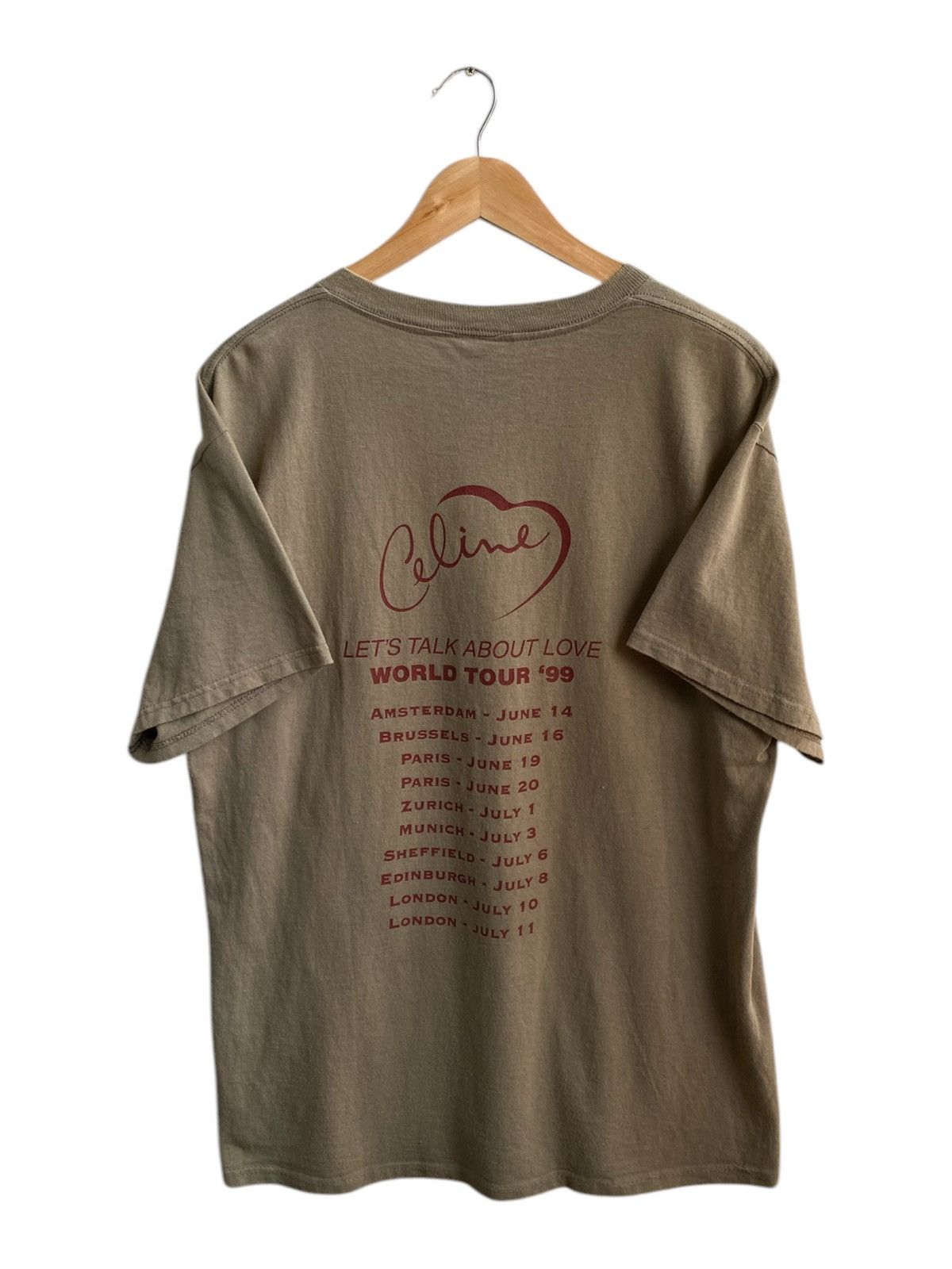 Band Tees × Vintage Vintage Celine Dion tour tee Size US L / EU 52-54 / 3 - 2 Thumbnail