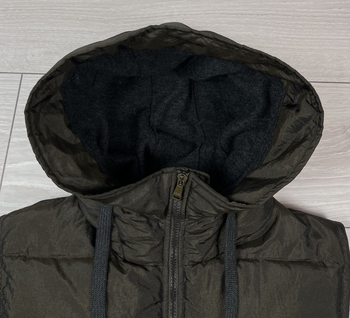 Dolce & Gabbana Dolce&Gabbana Brown Nylon Hooded Puffer Down Vest Jacket Size US M / EU 48-50 / 2 - 9 Thumbnail