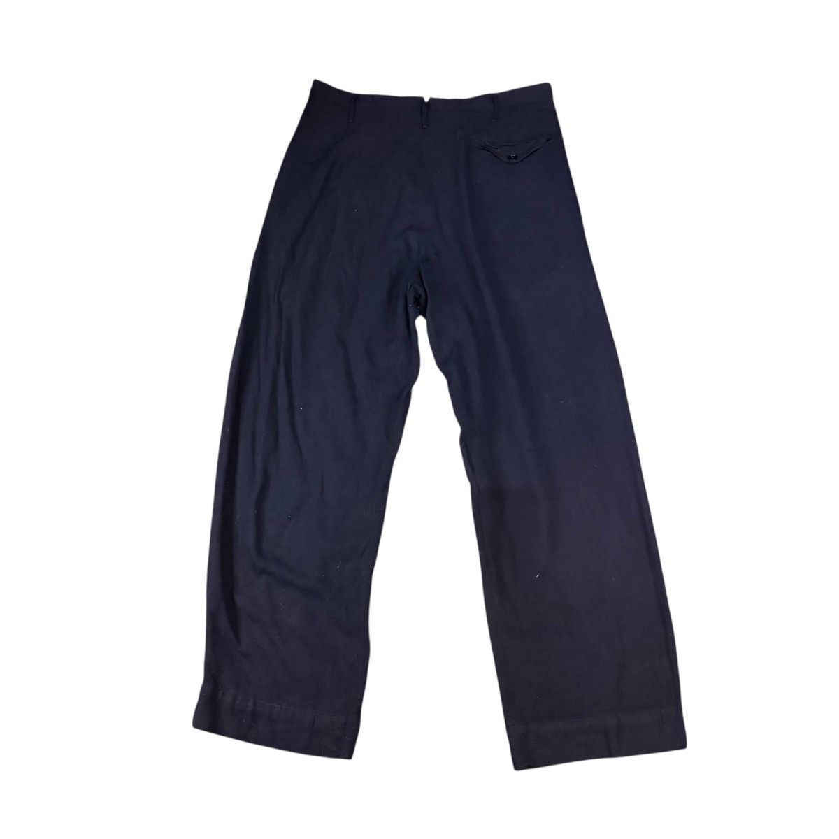 20471120 Vintage 80s Japanese Pleated Trouser D- Rise Cutting Pant Size US 31 - 2 Thumbnail