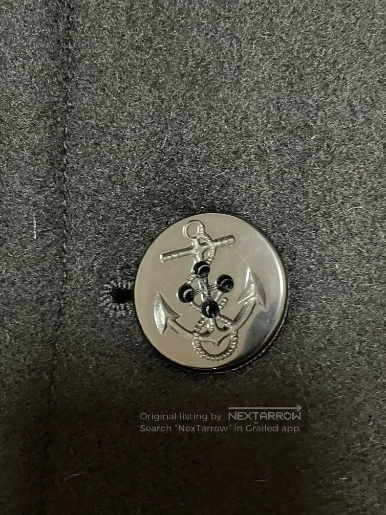 Neighborhood Neighborhood Wool Double-breasted NBHD Tweed Coat Size US S / EU 44-46 / 1 - 3 Thumbnail