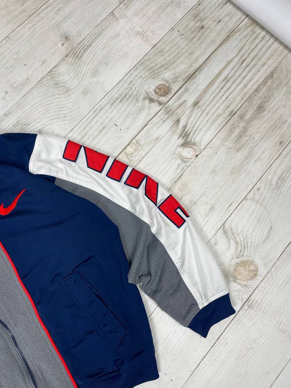 Nike Vintage Nike Track Jacket 90s Big Logo Size US M / EU 48-50 / 2 - 4 Thumbnail