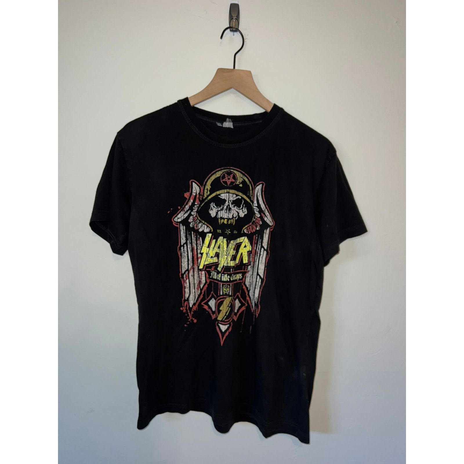 Slayer Slayer Shirt All Of Life Decays Black Metal Music Band Tee Size US M / EU 48-50 / 2 - 1 Thumbnail