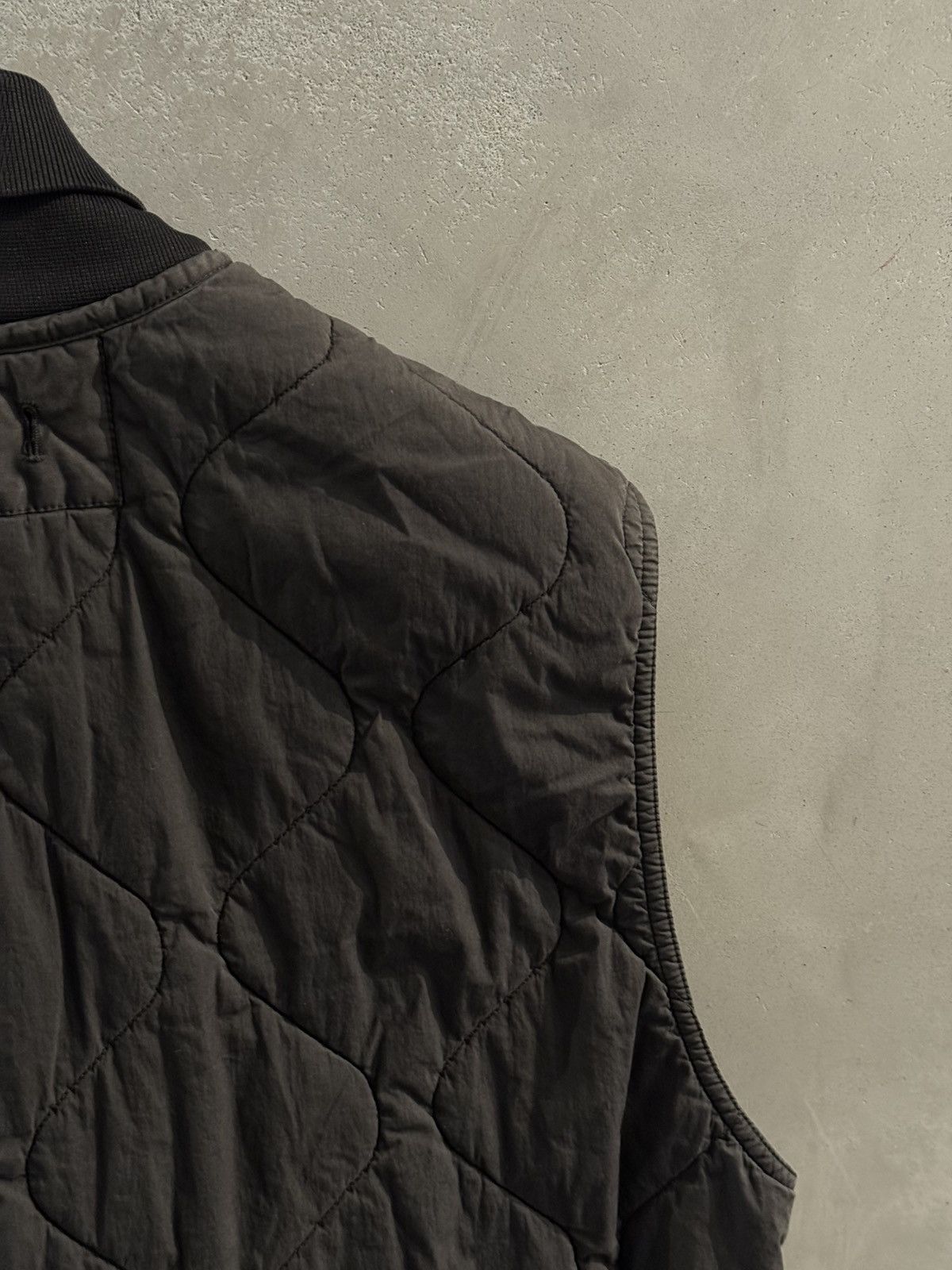Stone Island 🔥 Stone Island 50 Fili Quilted-TC Vest Black 🔥 Size US XL / EU 56 / 4 - 7 Thumbnail