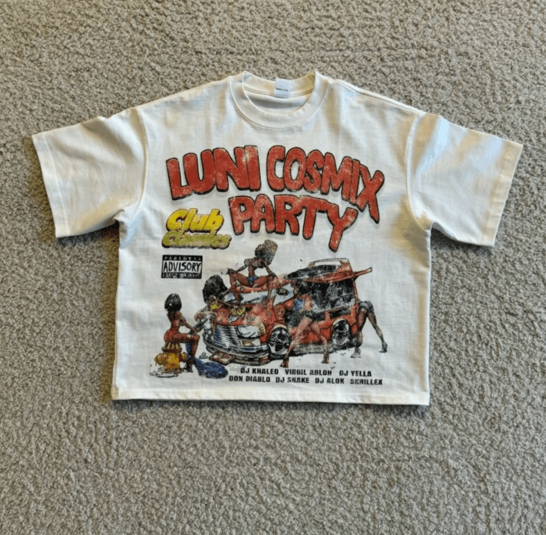 Vision Streetwear oversized T-shirt Men y2k Size US S / EU 44-46 / 1 - 1 Thumbnail