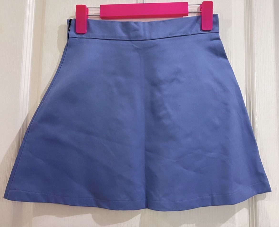Japanese Brand Rare Morph8ne blue hearts mini skirt 💙🖤 Size 26" / US 2 / IT 38 - 4 Thumbnail