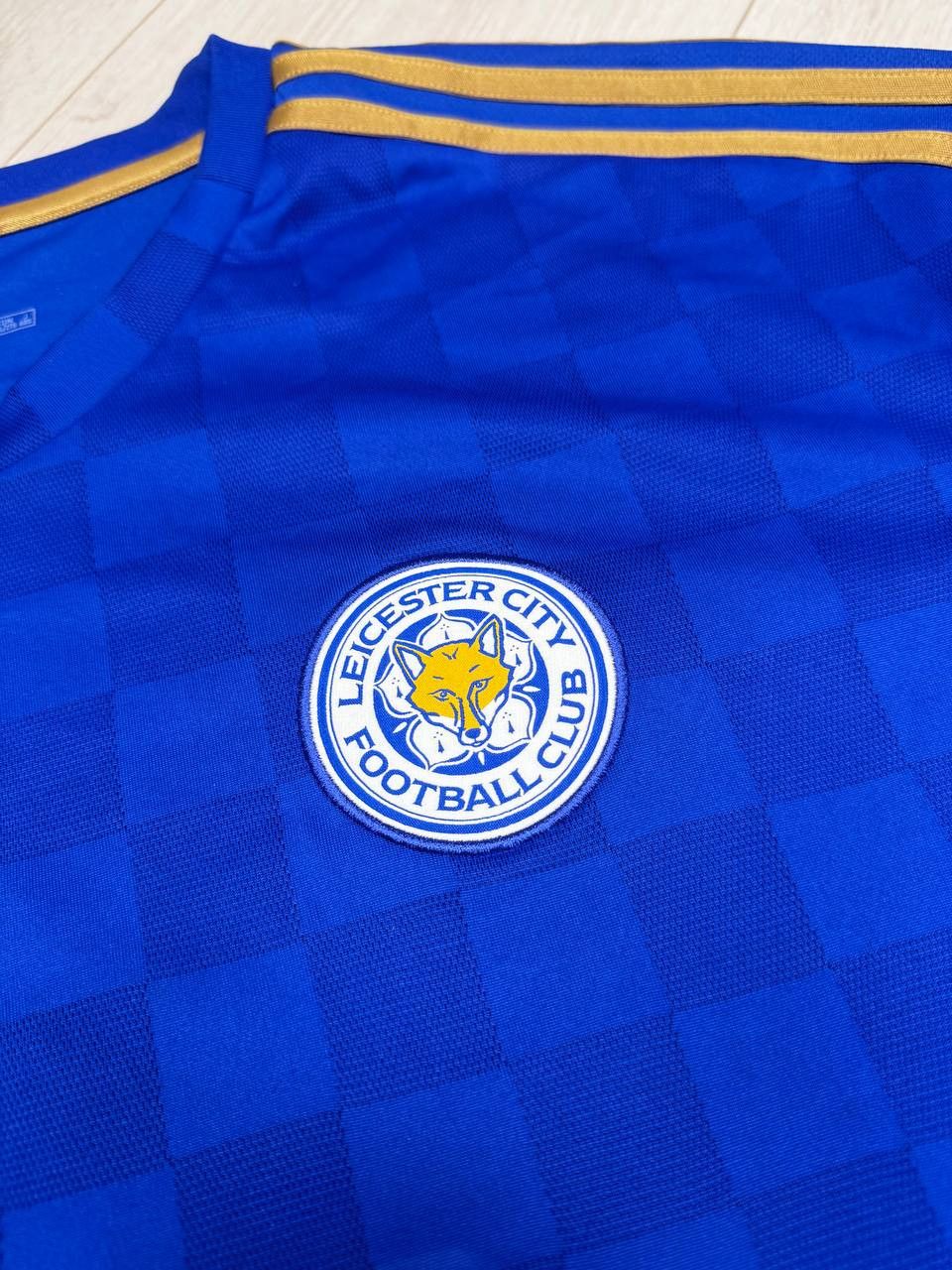 Adidas Vintage adidas Leicester soccer jersey 2019-2020 gold line Size US XXL / EU 58 / 5 - 5 Thumbnail