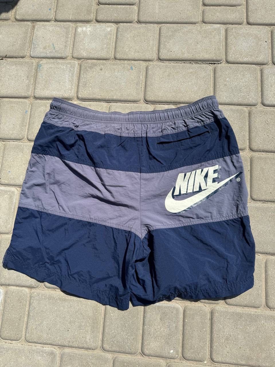 Nike 90s 00s Vintage Shorts Neylon Y2K Size US 33 - 7 Thumbnail