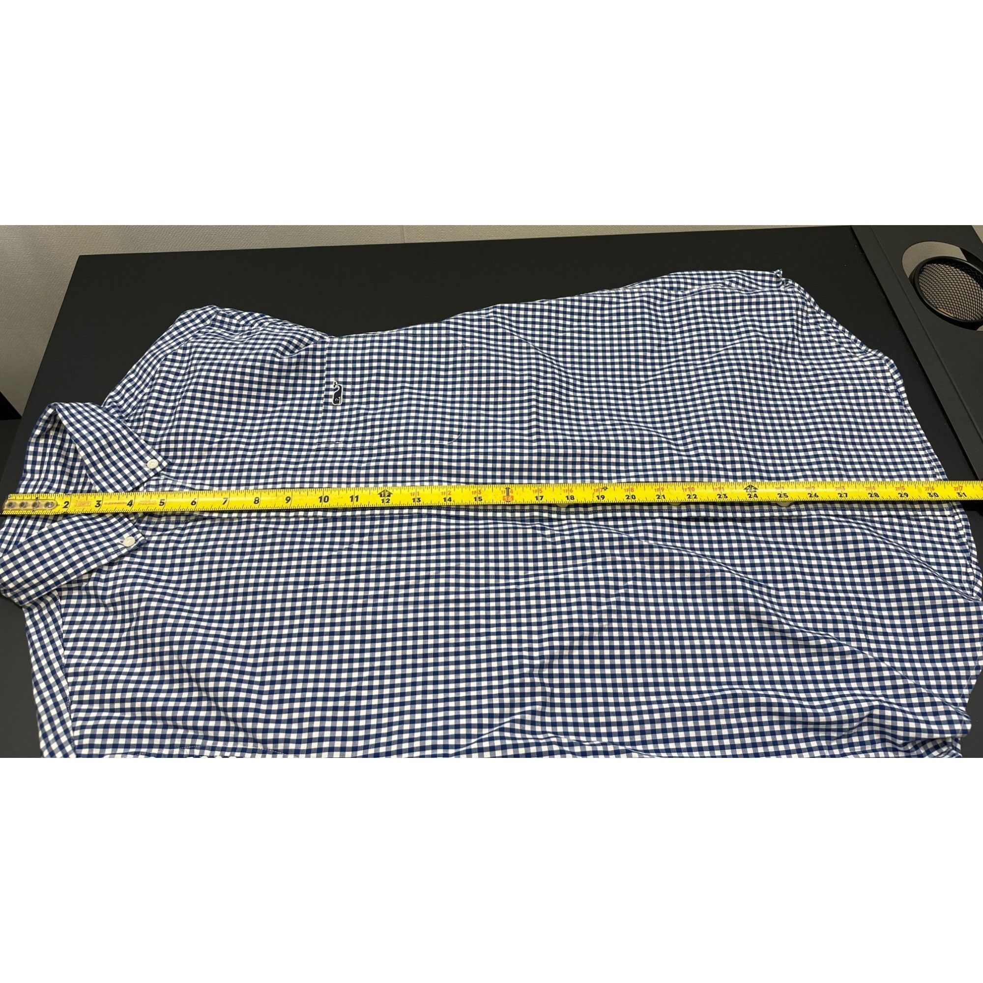 Vineyard Vines Vineyard Vines Men's Blue Check Shirt/Button Up SzS SKU 4067 Size US S / EU 44-46 / 1 - 9 Thumbnail