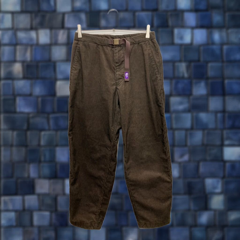 The North Face Purple Label THE NORTH FACE PURPLE LABEL Pants Brown 30 Corduroy Wide Tapered Men's Casual Straight Denim? (Note: "Denim" not in original) Size US 30 / EU 46 - 1 Thumbnail