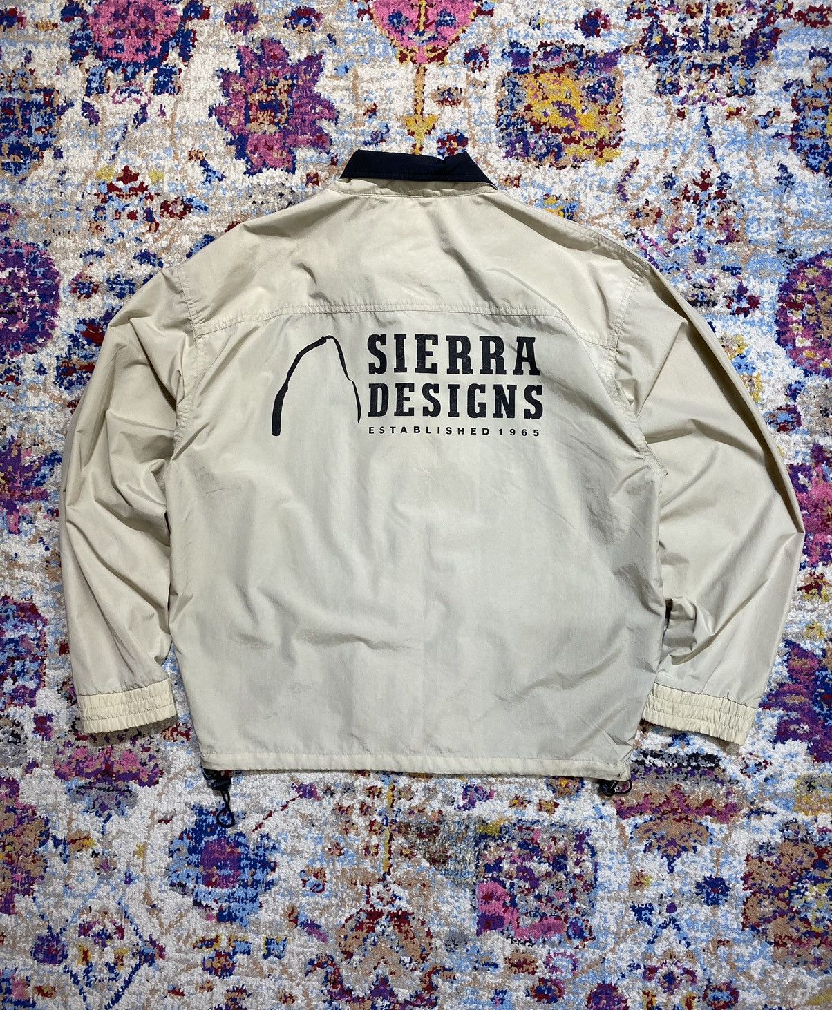 Sierra Designs × Vintage VTG 90S SIERRA DESIGN NYLON OG LIGHT COACH JACKET Size US L / EU 52-54 / 3 - 1 Thumbnail