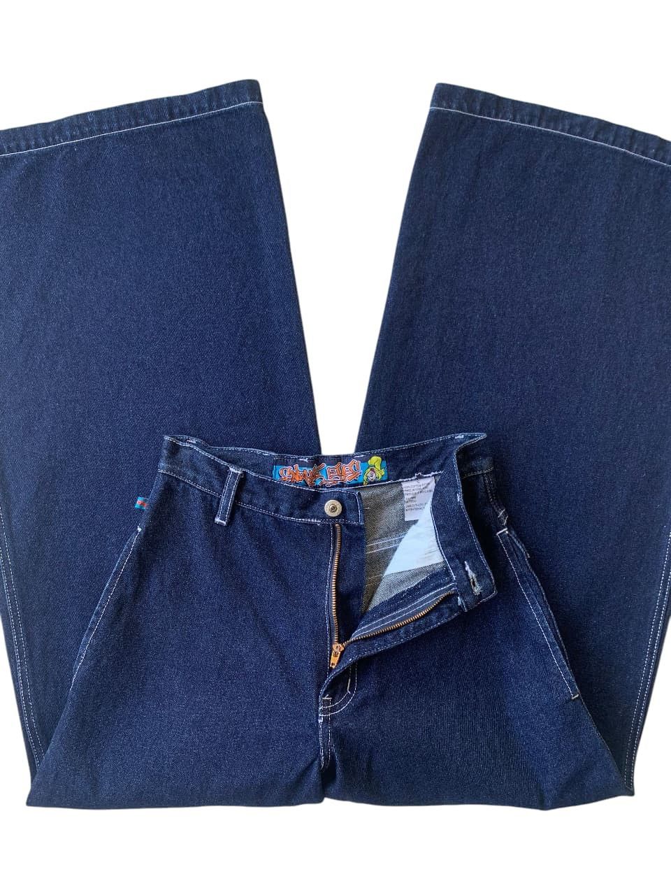 JNCO Vintage Snake Eyes Rave Pants Wide Leg Size 28" / US 6 / IT 42 - 4 Thumbnail