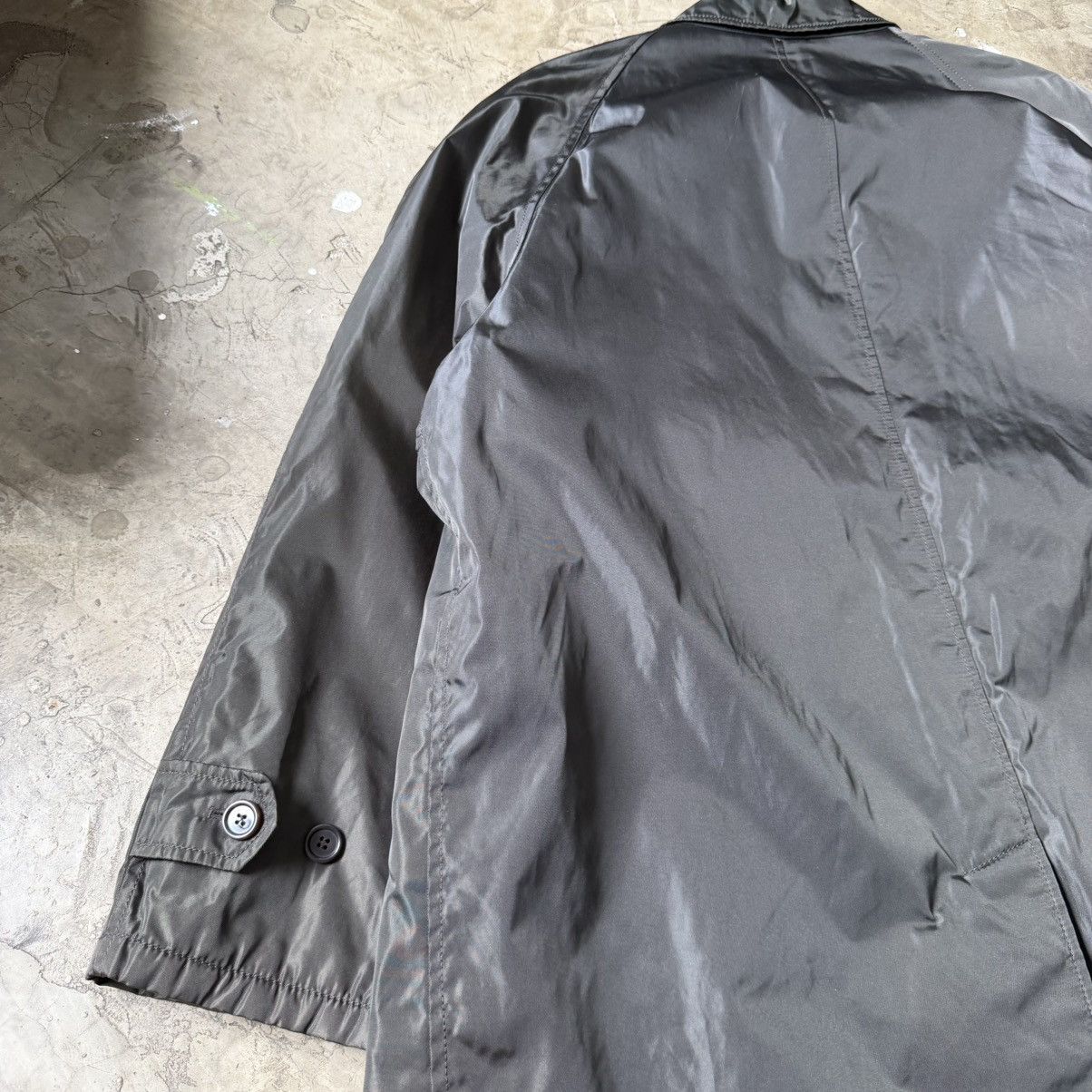 Prada Prada - Vintage Nylon Trench Coat Size US XL / EU 56 / 4 - 5 Thumbnail