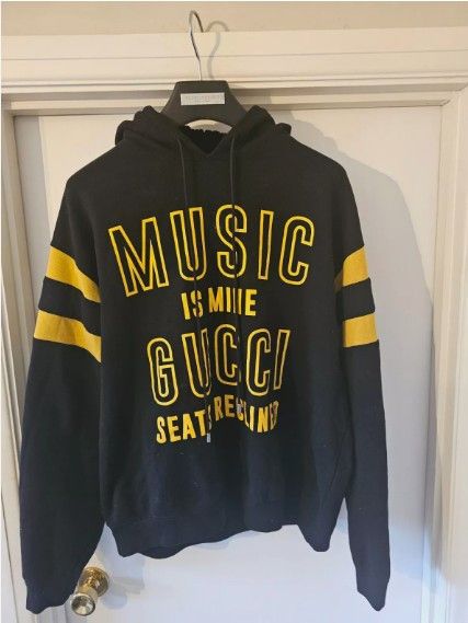 Gucci Gucci Music Is Mine Hoodie XL Centenary Limited Edition Size US XL / EU 56 / 4 - 1 Thumbnail