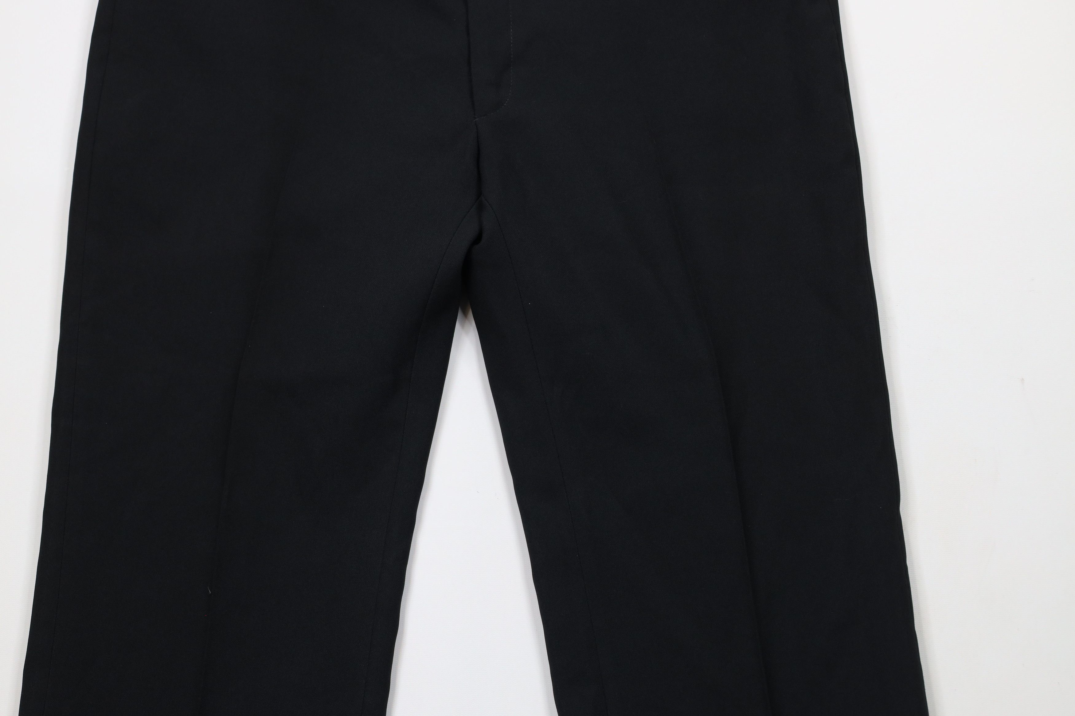 Vintage Vintage 70s Streetwear Bell Bottoms Chino Pants Black USA Size US 38 / EU 54 - 3 Thumbnail