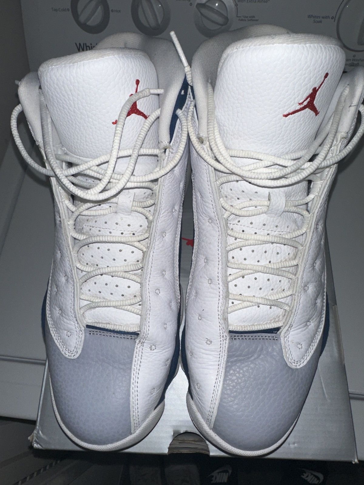 Jordan Brand × Nike × Vintage White/Red/French Blue 13s Size US 11 / EU 44 - 4 Thumbnail