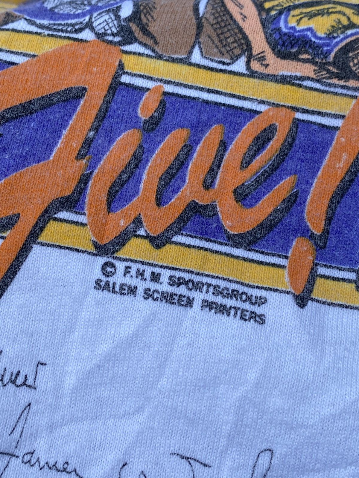 NBA Vintage 80’s L.A Lakers 1987 World Champ Size US M / EU 48-50 / 2 - 6 Thumbnail