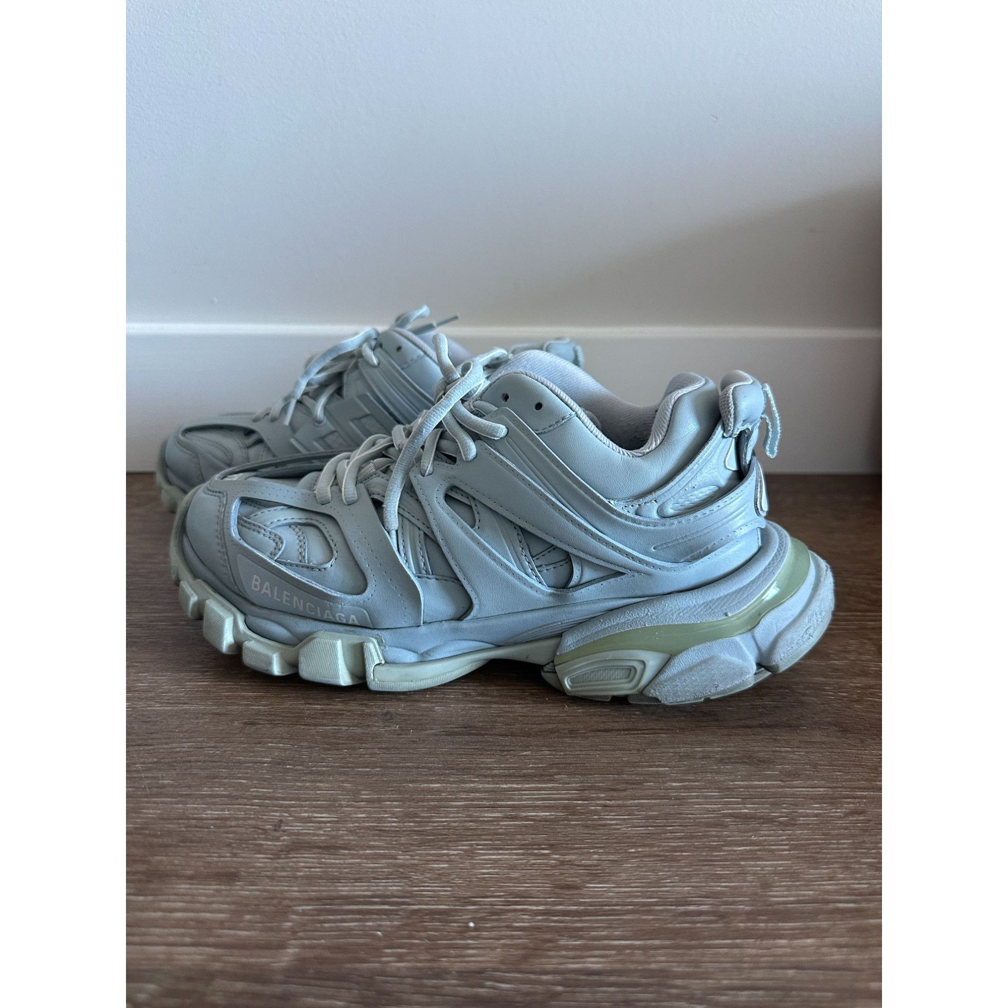 Balenciaga Balenciaga Track Sneakers Light Blue Size 7 Women’s Size US 7 / IT 37 - 3 Thumbnail