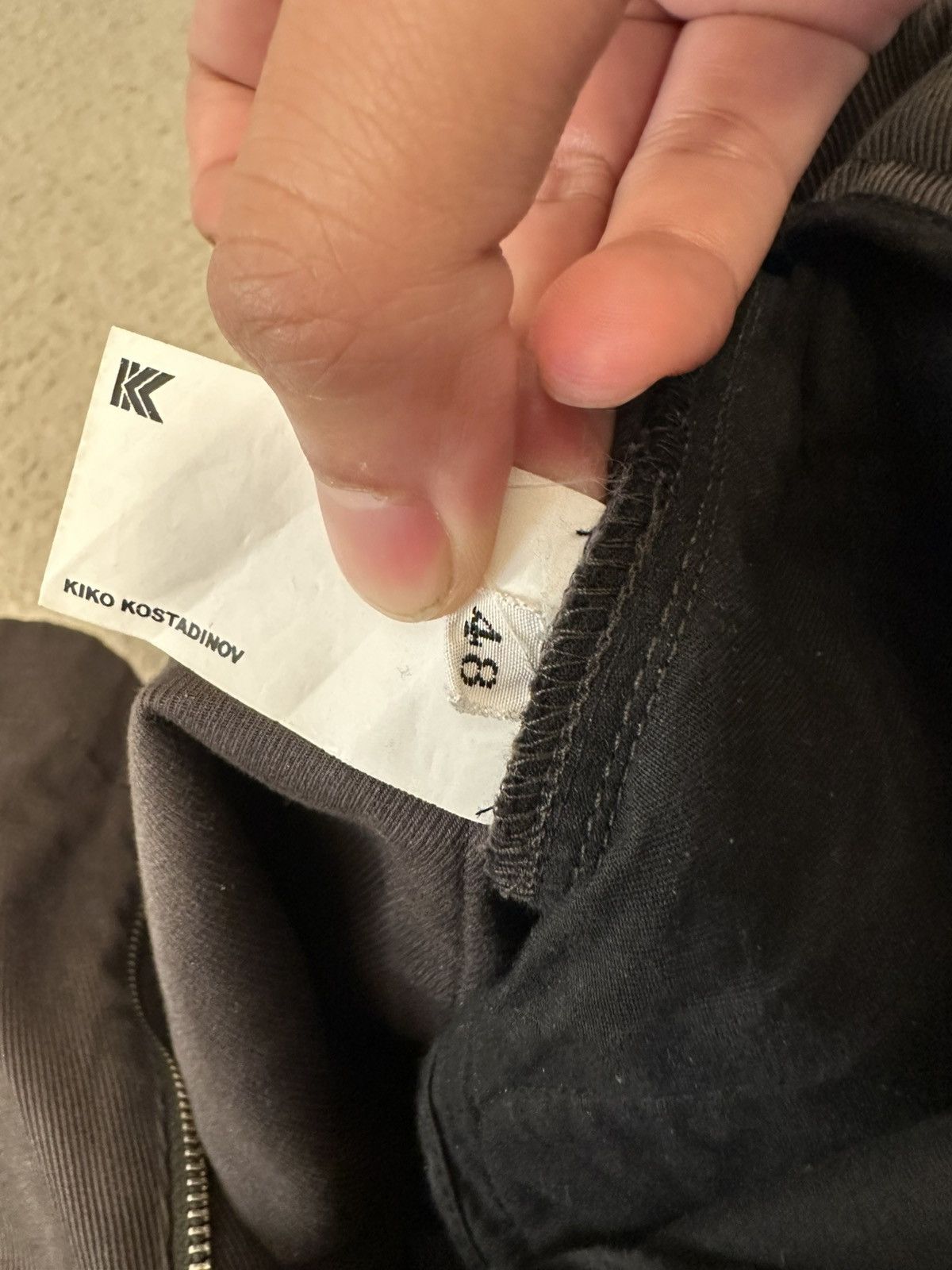 Kiko Kostadinov Kiko KK 05 Shadow Grey Franz Trousers Size US 32 / EU 48 - 12 Thumbnail