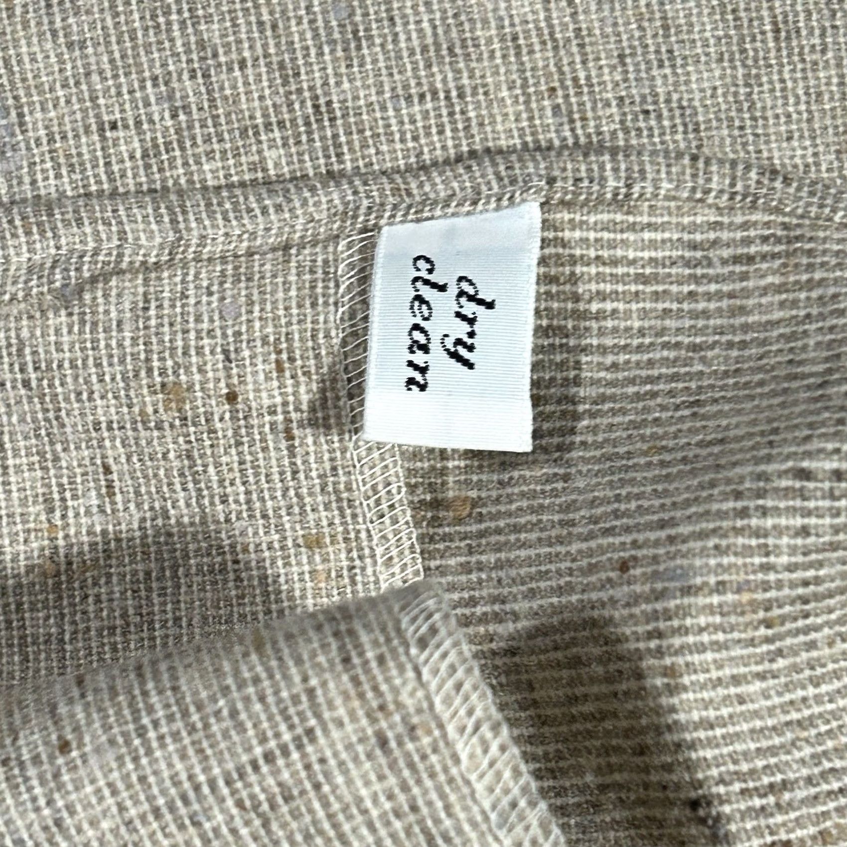 Pendleton VINTAGE Pendleton Button-Down Shirt Long Sleeve USA Made Men’s Large Beige Wool Pockets Urban Fashion 90s? Size US L / EU 52-54 / 3 - 5 Thumbnail