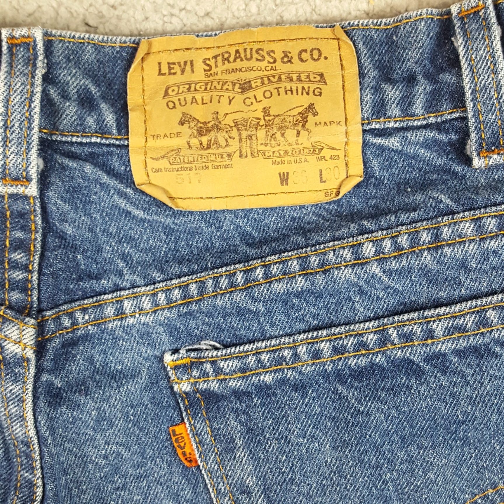 Levi's VINTAGE Levi's 80s Denim Jorts Men's Size 34 Blue Stonewash Cutoffs Retro Grunge 90s Size US 34 / EU 50 - 6 Thumbnail
