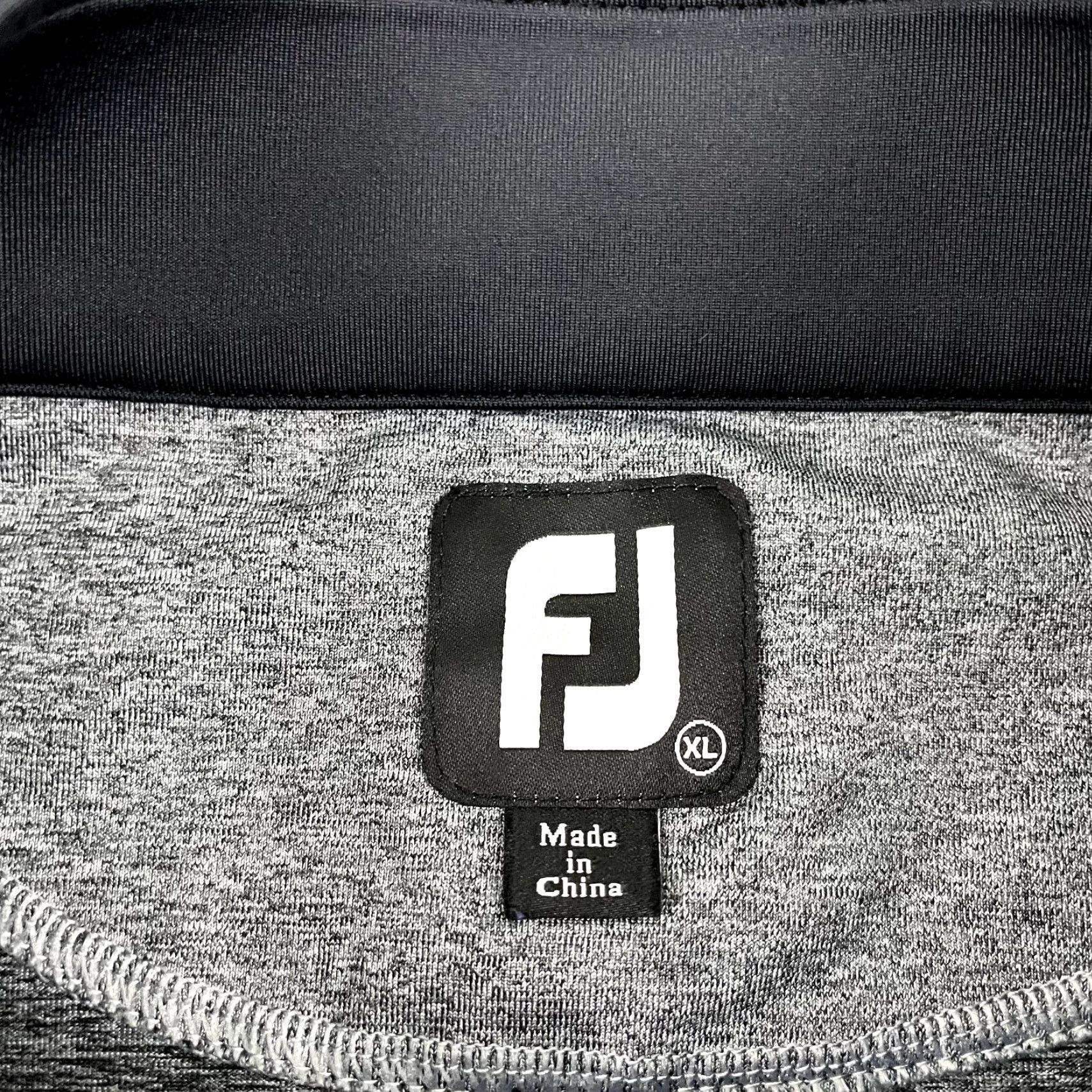 Footjoy FootJoy Vest Mens XL Gray 1/4 Zip Pullover - Golf, Outdoor, Sports, All Seasons, Regular Fit Size US XL / EU 56 / 4 - 3 Thumbnail