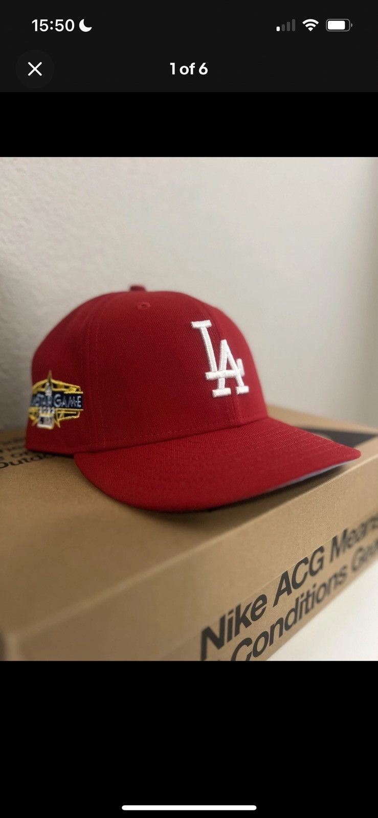 New Era Los Angeles Dodgers 2022 All-Star Game Patch Fitted Hat7 3/8 Size ONE SIZE - 1 Thumbnail