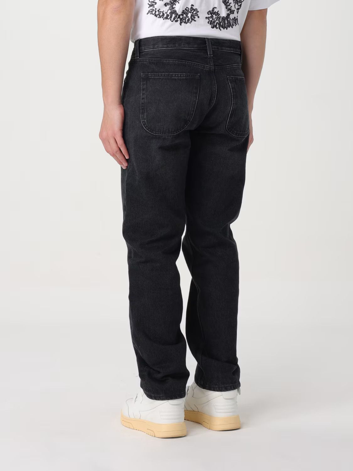Off-White o1y0225 Denim Pant in Black Size US 31 - 4 Thumbnail