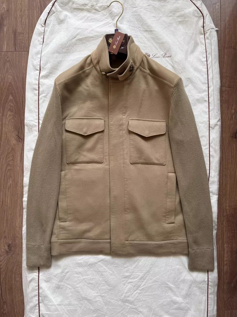 Loro Piana Loro Piana Traveller Bomber Cashmere Jacket Size US S / EU 44-46 / 1 - 1 Thumbnail