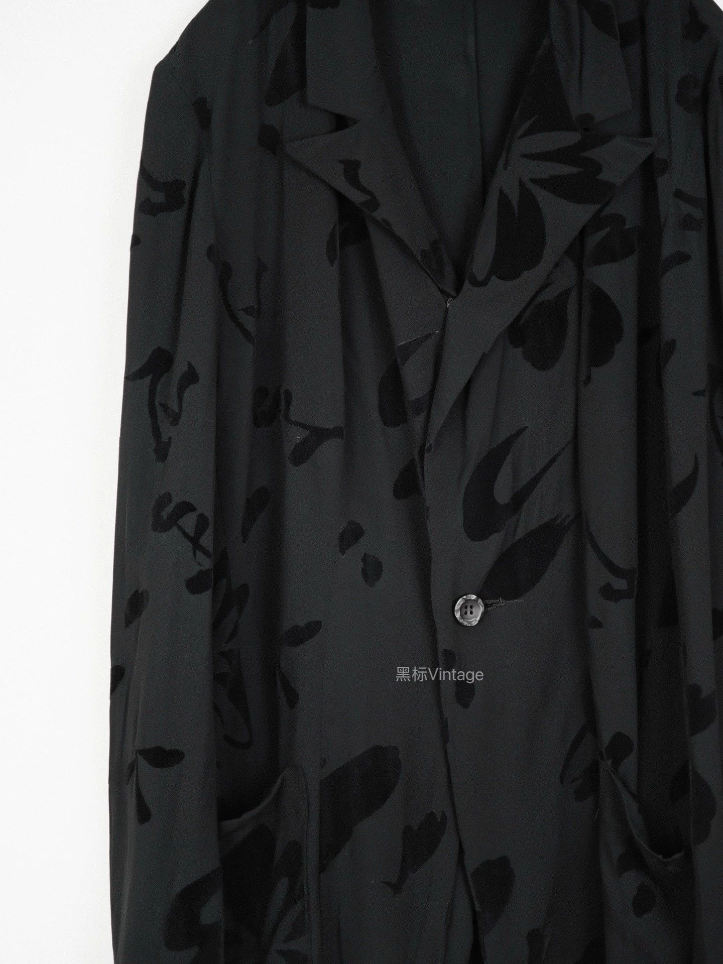 Yohji Yamamoto Yohji Yamamoto 97ss Flocked Jacket Women's Chanel Homage Size S / US 4 / IT 40 - 4 Thumbnail