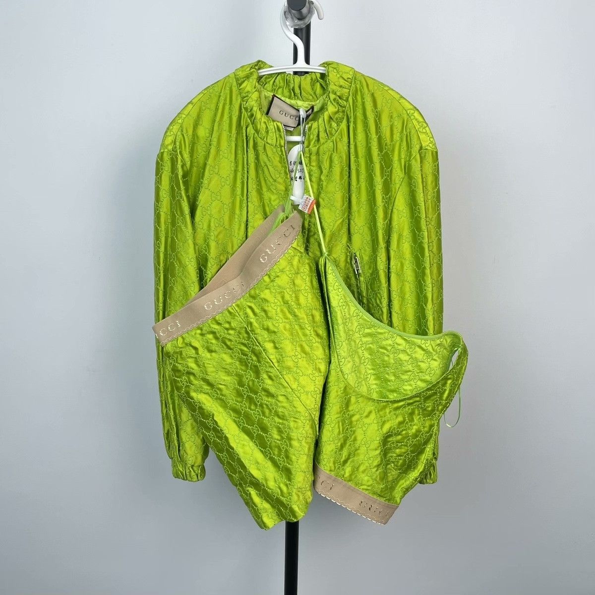 Gucci Gucci Retro Green Hoodie 30 Men Size US XS / EU 42 / 0 - 1 Thumbnail