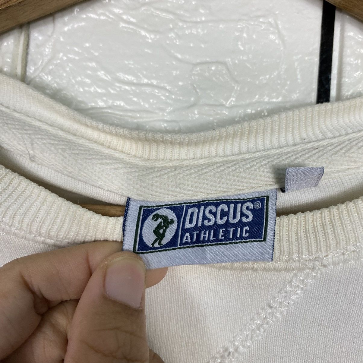 Japanese Brand 📌Vintage Sweatshirt Discus Athletic Size US XL / EU 56 / 4 - 16 Thumbnail