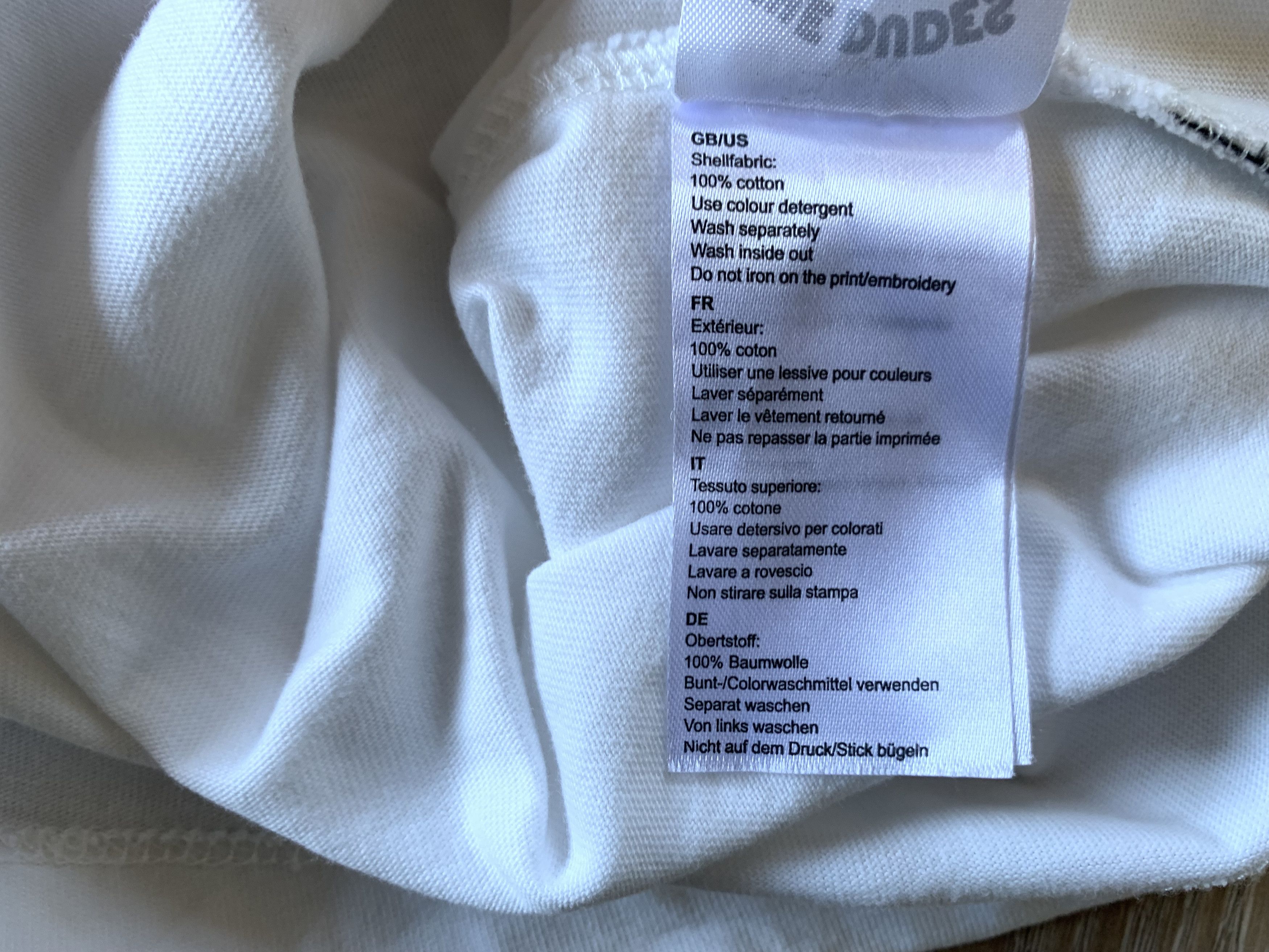 Other The Dudes Bear Essentials White Printed T Shirt Size US L / EU 52-54 / 3 - 10 Thumbnail