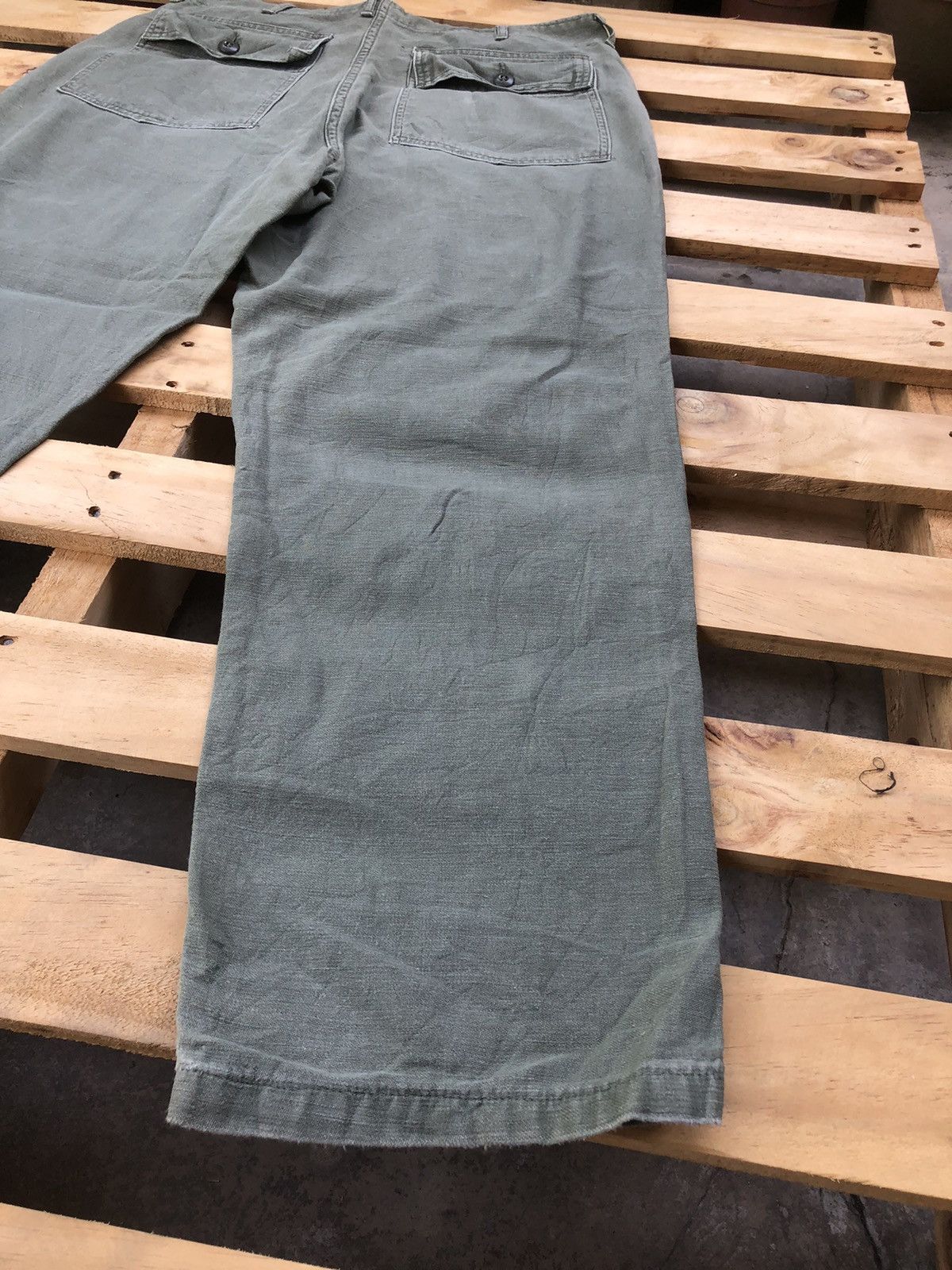 Vintage Vintage 60s 70s OG 107 US Army Utility Pants Size US 34 / EU 50 - 15 Thumbnail