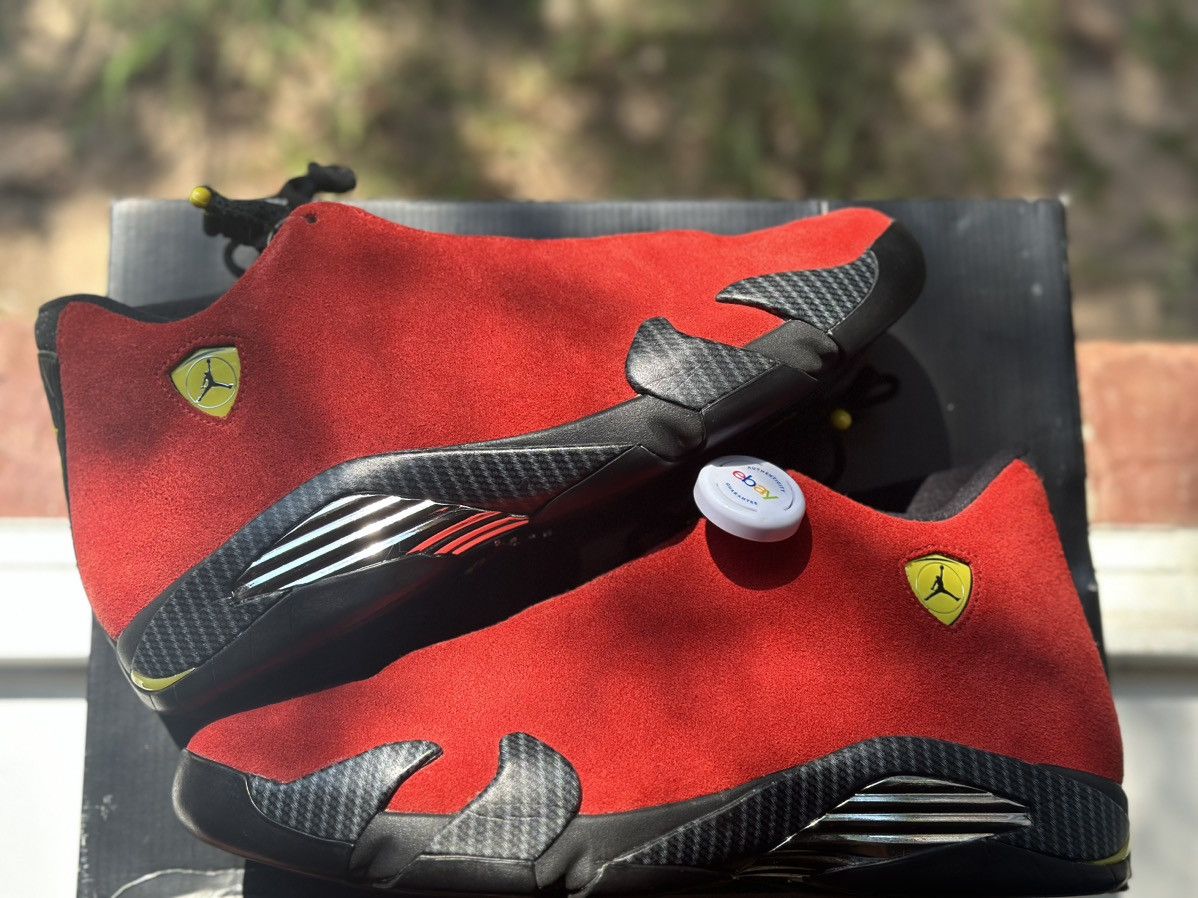 Jordan Brand Nike Air Jordan 14 Retro Ferrari Tried On Only Grailed