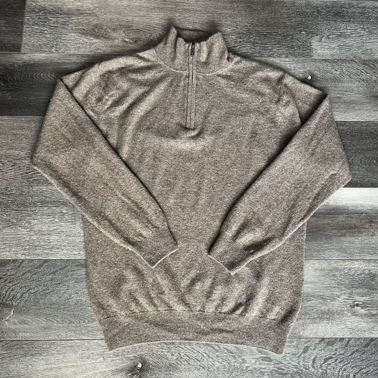 Rodd & Gunn Rodd & Gunn Cashmere Merino Quarter Zip Wool Sweater Jacket Size US L / EU 52-54 / 3 - 1 Thumbnail