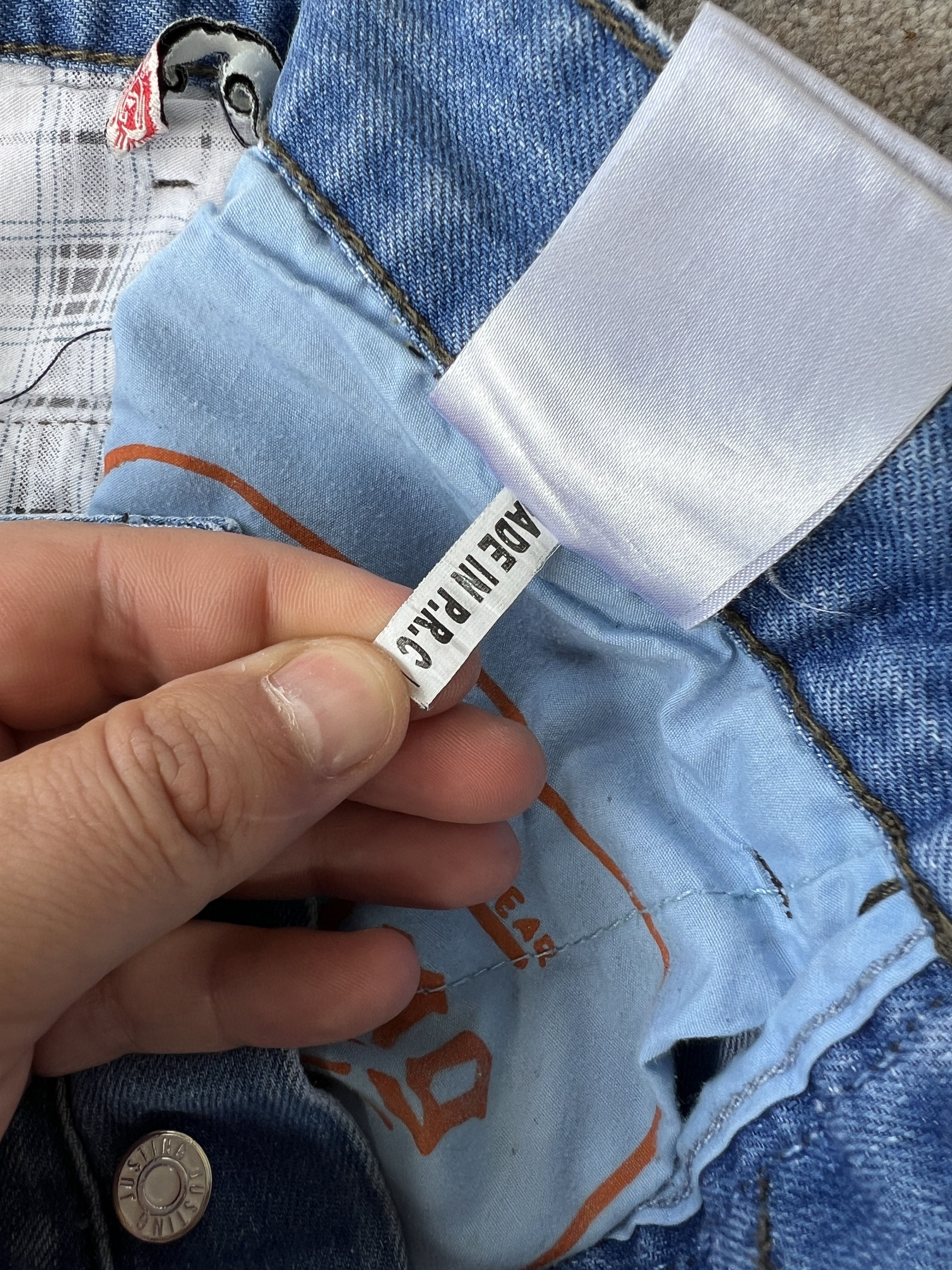 Japanese Brand Justing Limited Edition Jeans Size US 29 - 5 Thumbnail