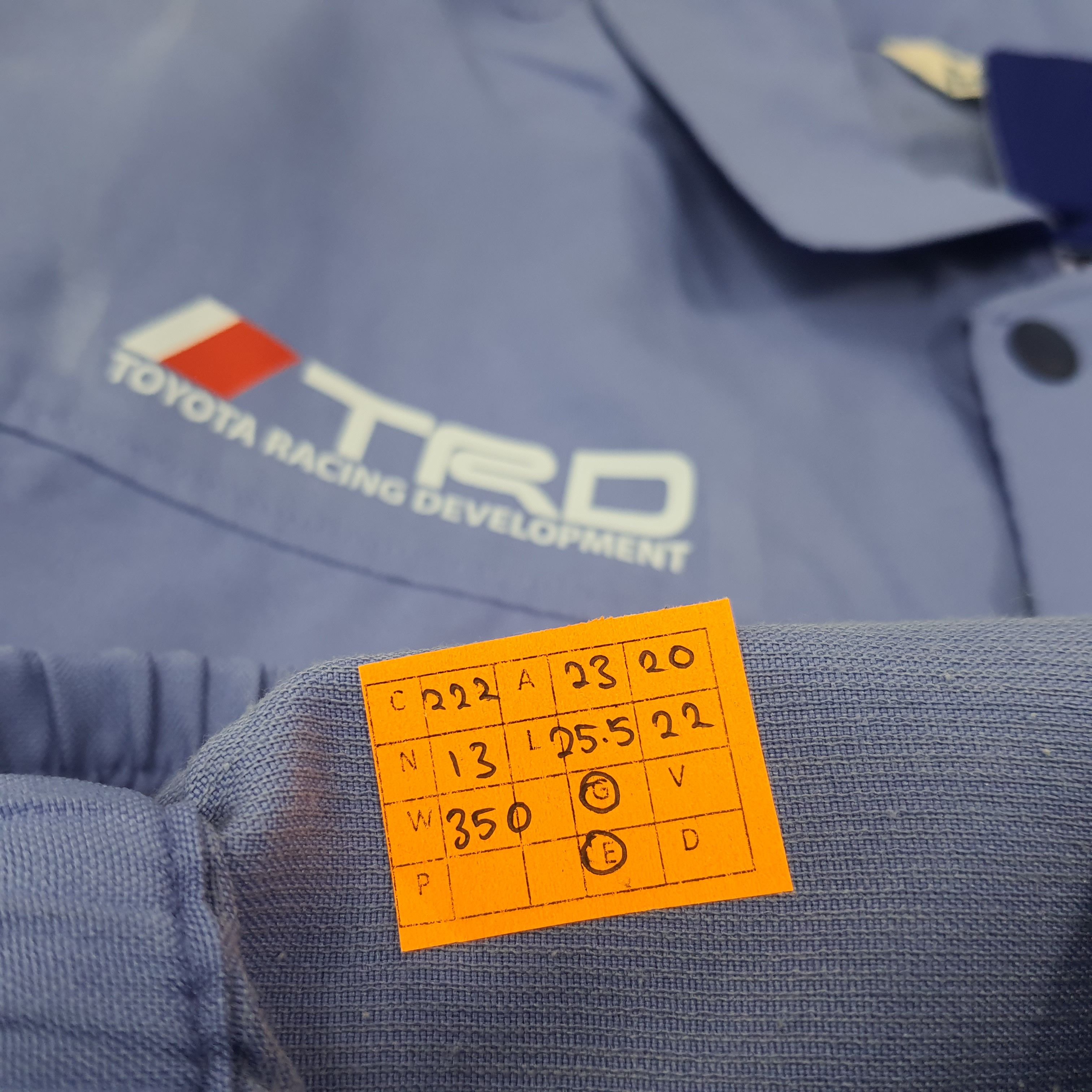 Japanese Brand × Vintage Vintage TRD Toyota Racing Motorsports Jacket C222N13 Size US L / EU 52-54 / 3 - 8 Thumbnail