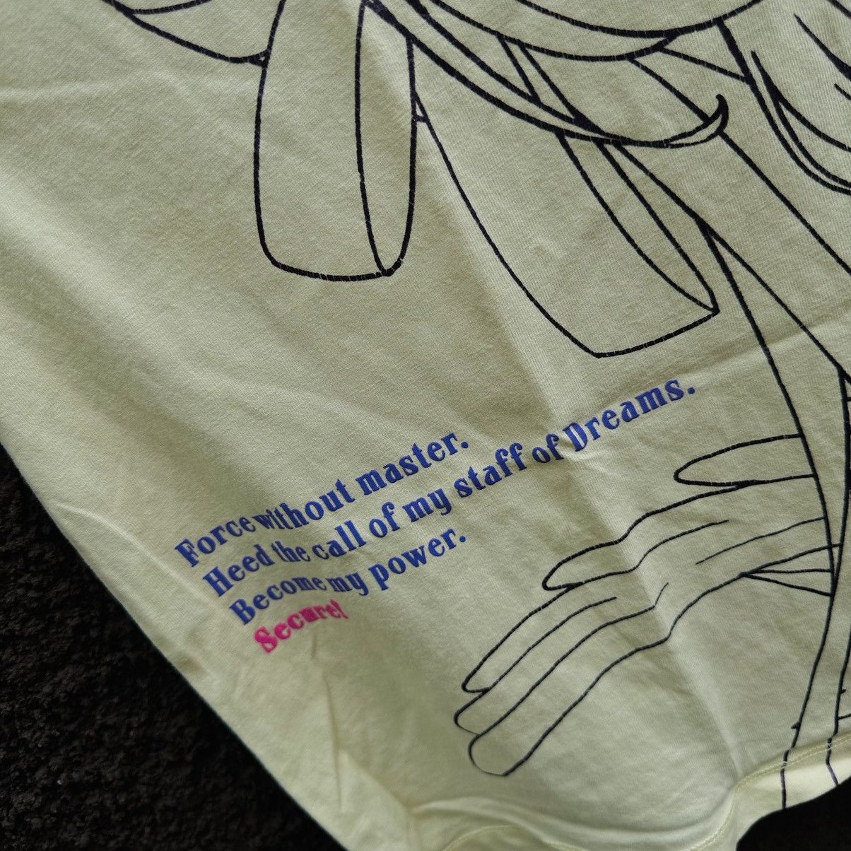 Anime × Vintage Rare Cardcaptor Sakura Yellow Big Print Tshirt Size US XL / EU 56 / 4 - 3 Thumbnail