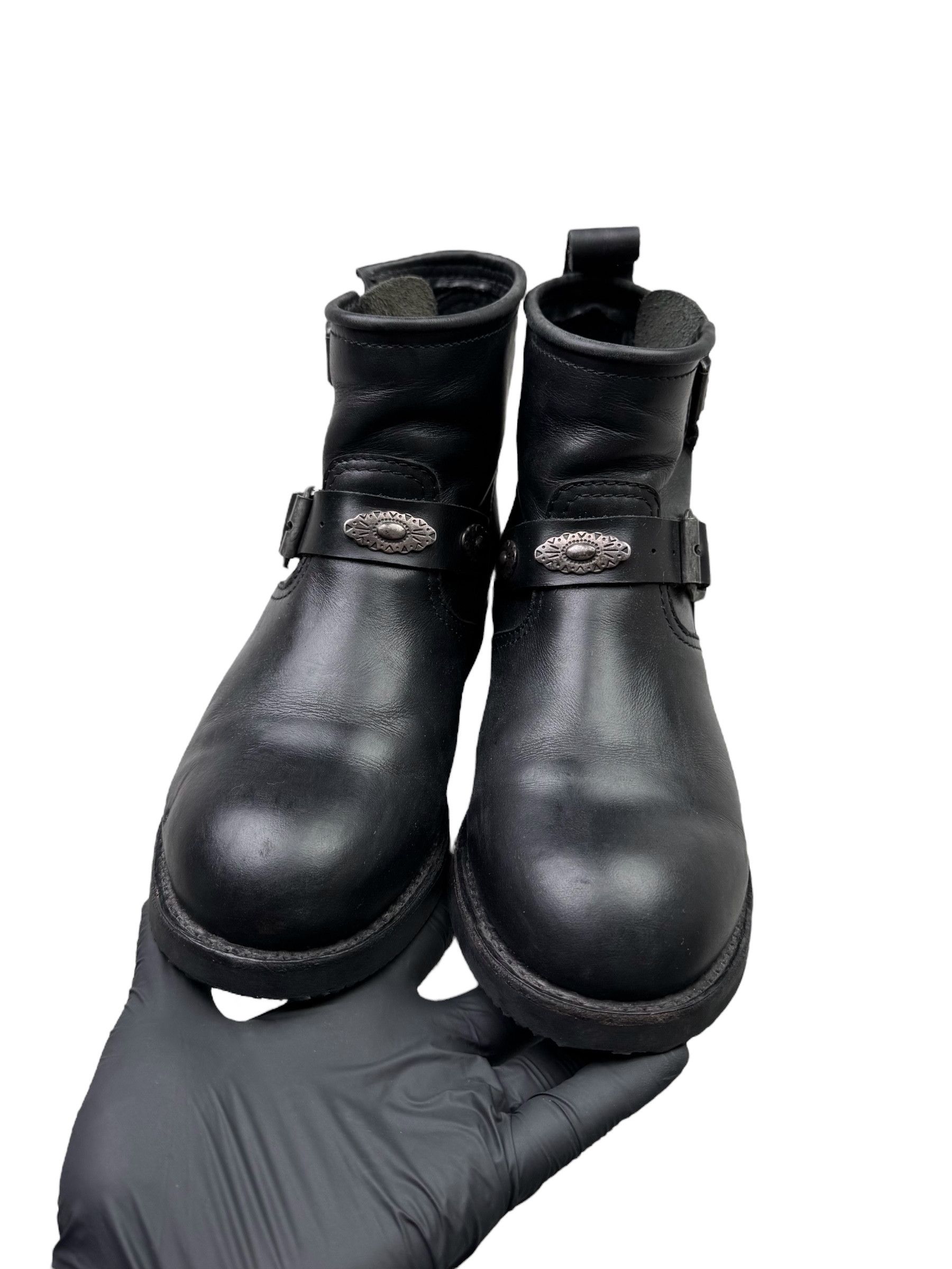 Sendra Gaudi by Sendra Vintage Leather Boots With Straps (D10) Size US 7 / EU 40 - 9 Thumbnail