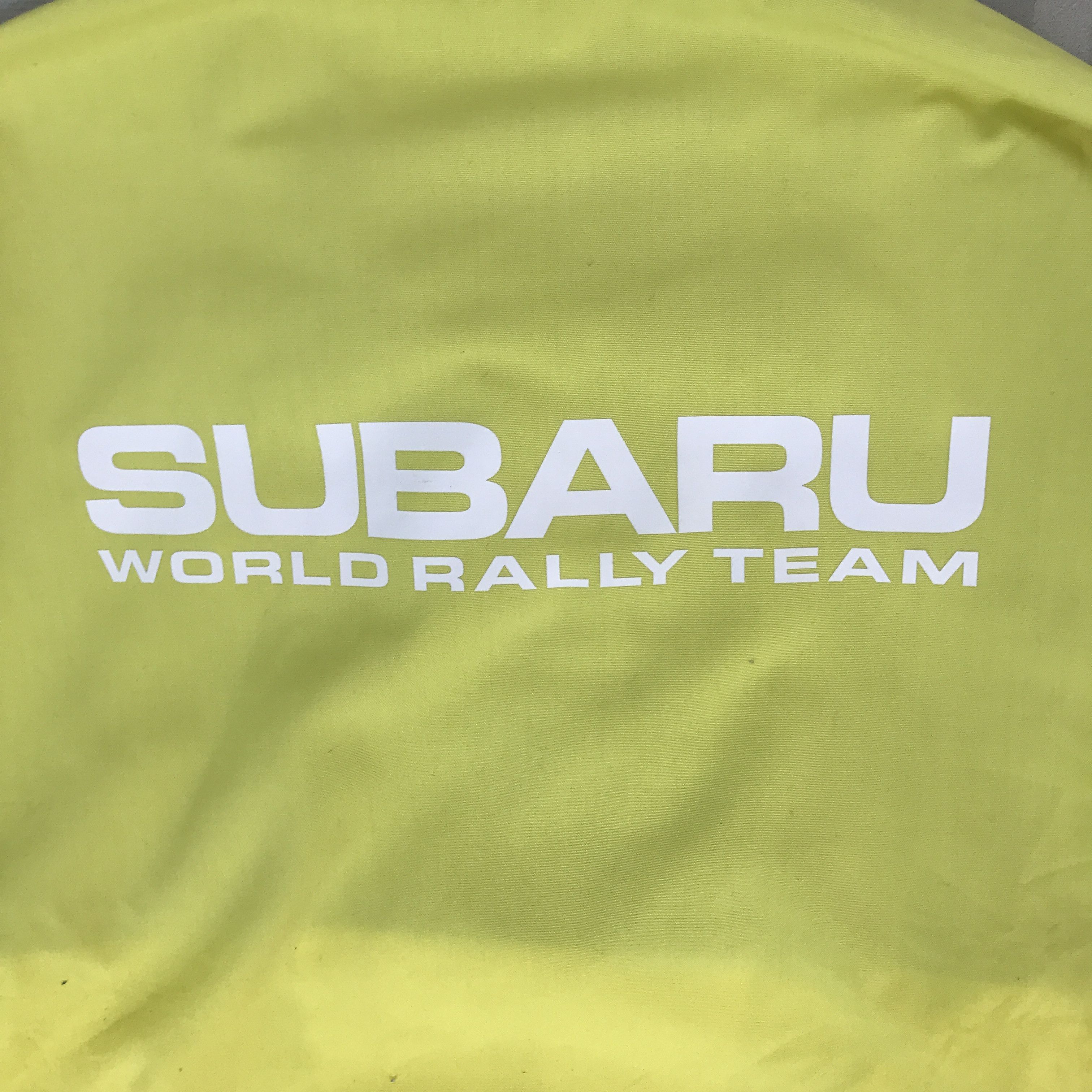 Japanese Brand Vintage Subaru Racing yellow uniform jacket Size US L / EU 52-54 / 3 - 5 Thumbnail