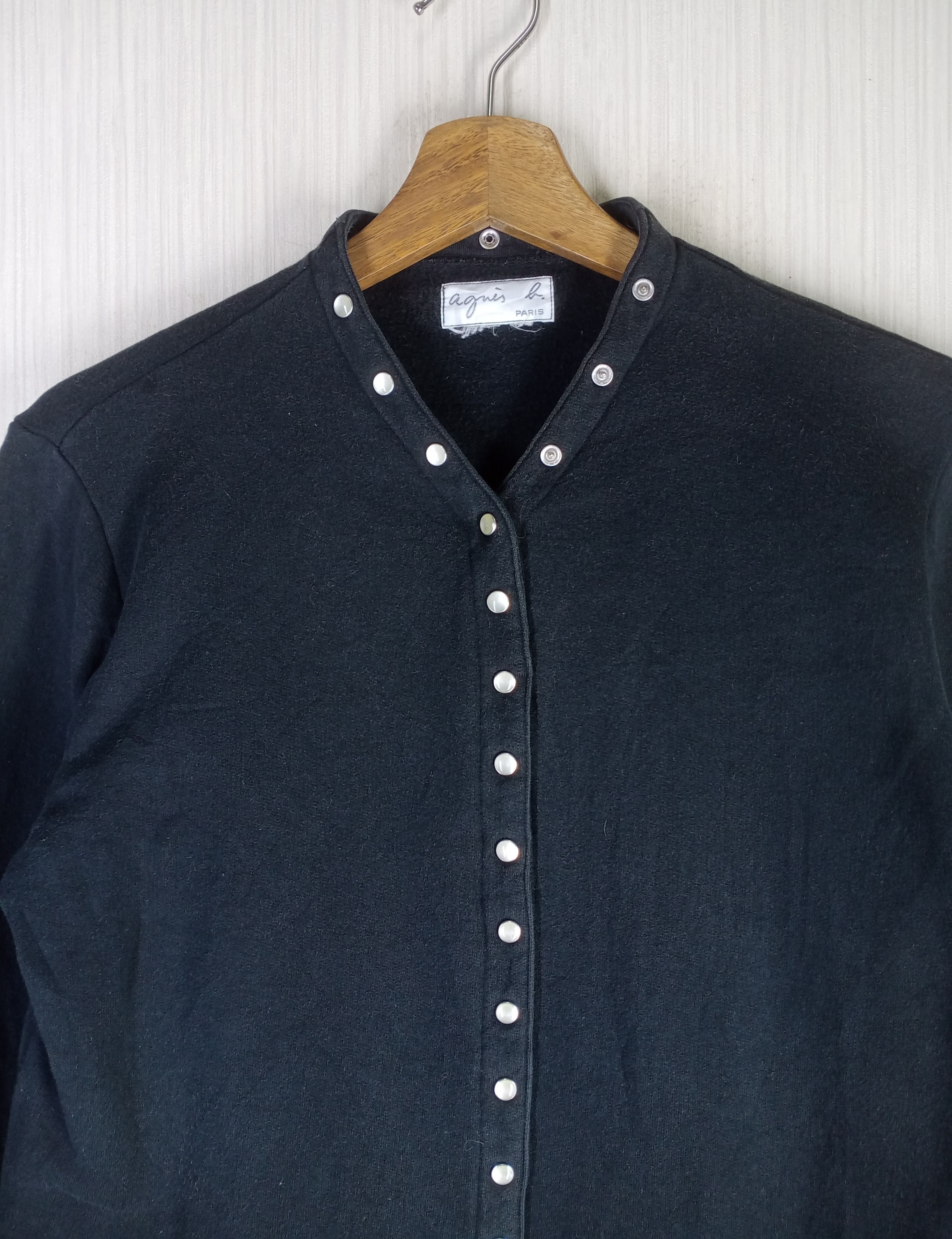 agnes b. Agnes B. Homme Paris Full snap Button Sweater Cardigan Size US M / EU 48-50 / 2 - 3 Thumbnail