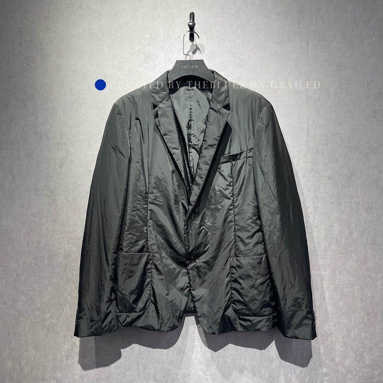 Prada Sleek Black Padded Blazer Size US M / EU 48-50 / 2 - 1 Thumbnail
