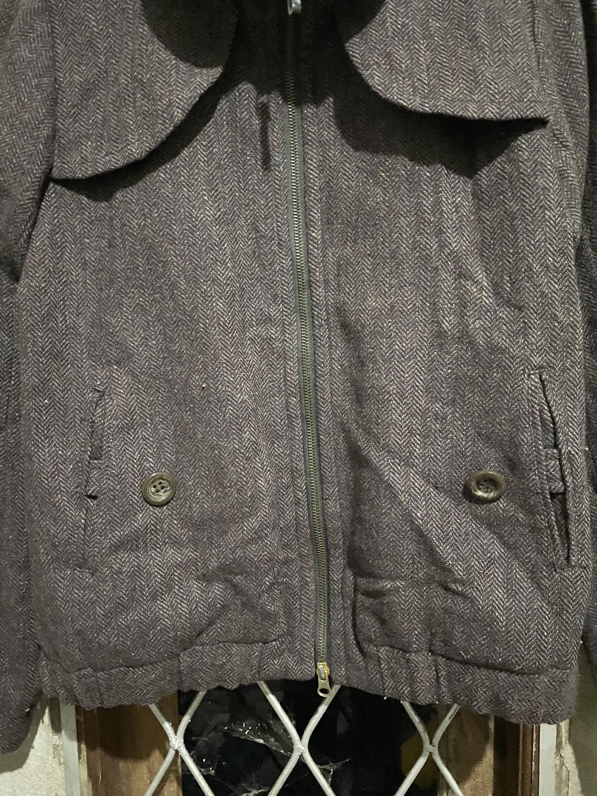 Japanese Brand × Vintage vintage work Jacket olive des olive brown wool Size US M / EU 48-50 / 2 - 5 Thumbnail