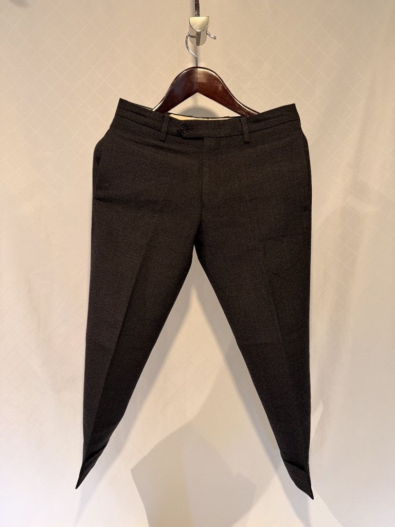 J.Crew J. Crew Dark Gray Thornproof Wool Trousers Size US 30 / EU 46 - 1 Thumbnail