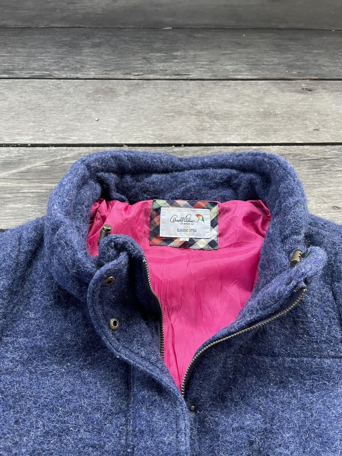 Japanese Brand × Vintage ARNOLD PALMER FULLZIPPER JACKET Size US S / EU 44-46 / 1 - 6 Thumbnail