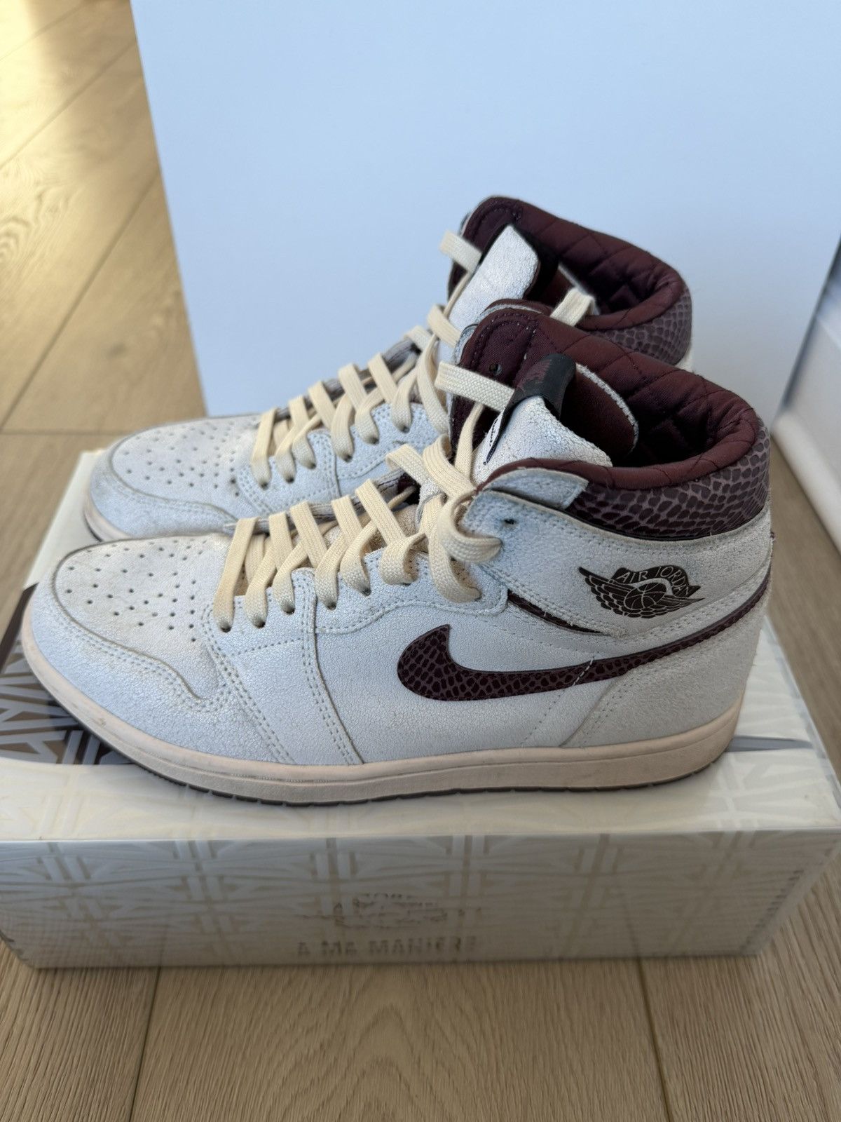 A Ma Maniere × Jordan Brand A Ma Manière Air Jordan 1 Size US 10 / EU 43 - 9 Thumbnail