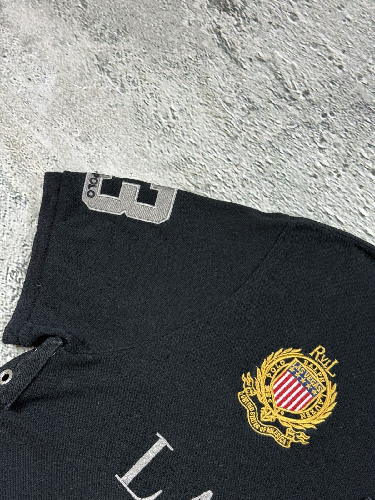 Ralph Lauren Chief Keef Polo Ralph Lauren Las Vegas vintage black silver Size US XL / EU 56 / 4 - 3 Thumbnail