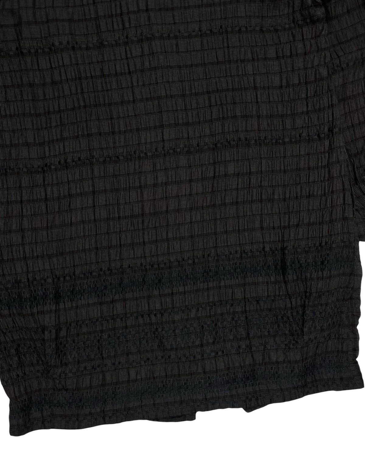 Issey Miyake 2000s HaaT by Issey Miyake Pattern Wrinkled Jacket Size M / US 6-8 / IT 42-44 - 6 Thumbnail